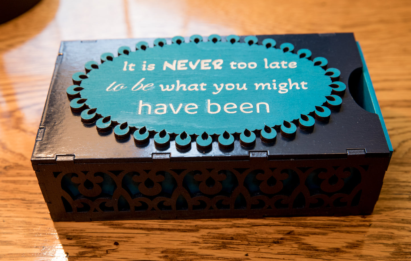 Intricate Box ("It is Never Too Late")