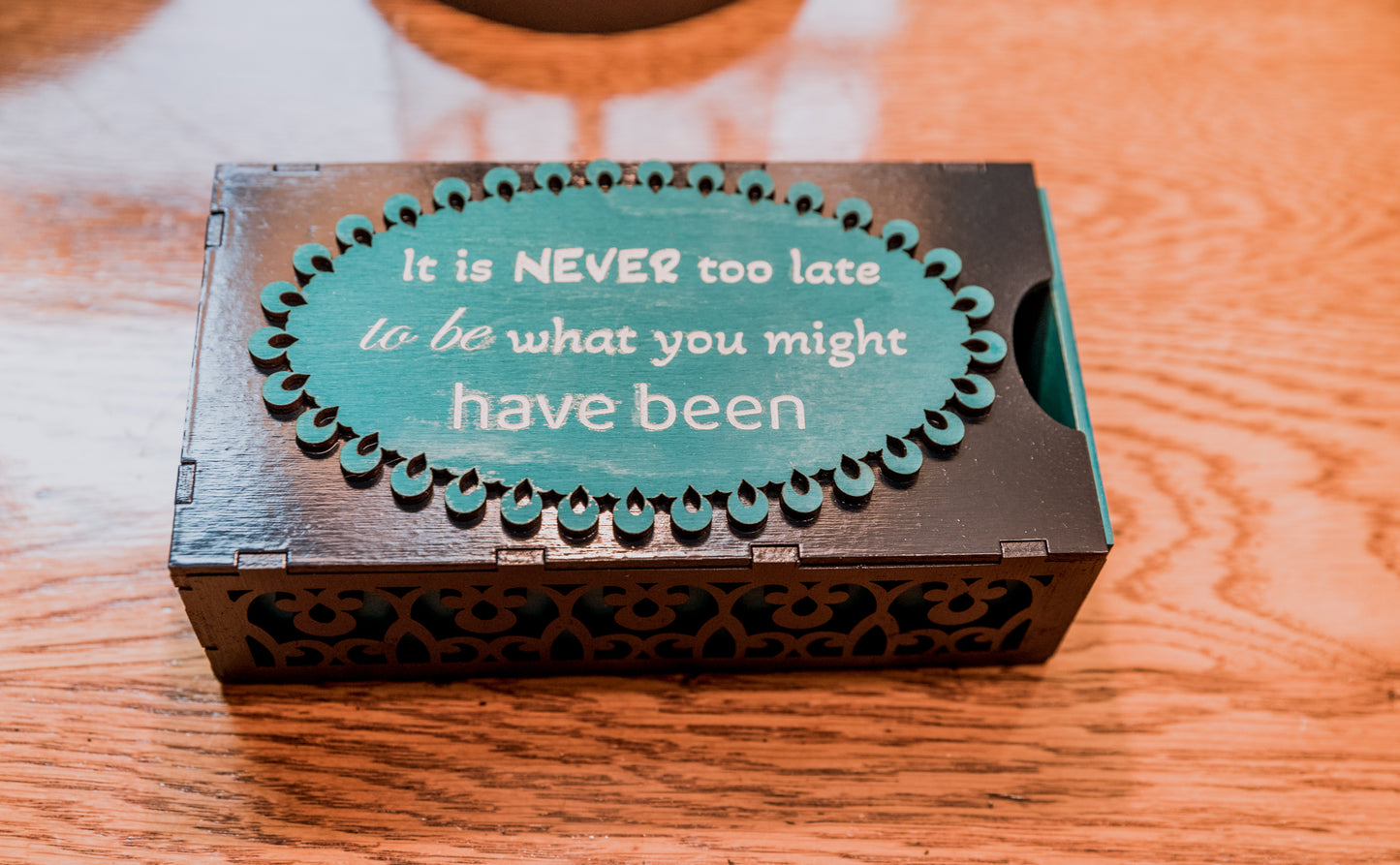 Intricate Box ("It is Never Too Late")