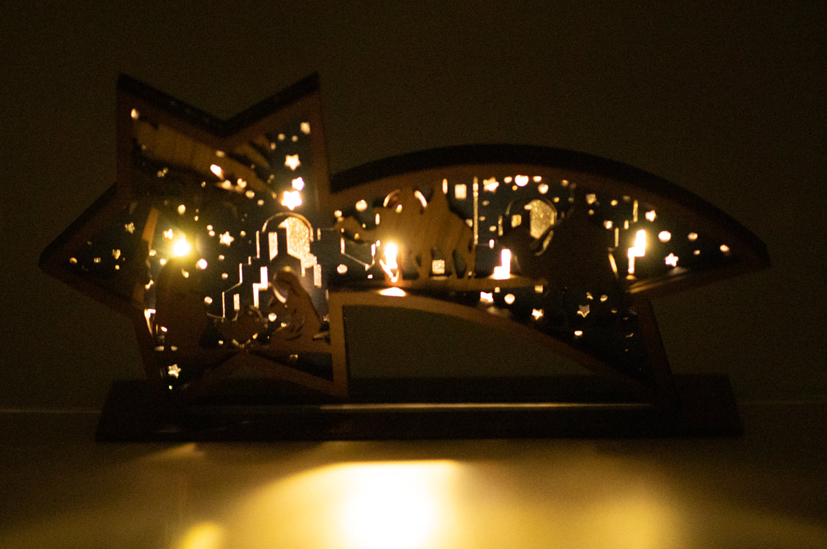 Shooting Star Nativity