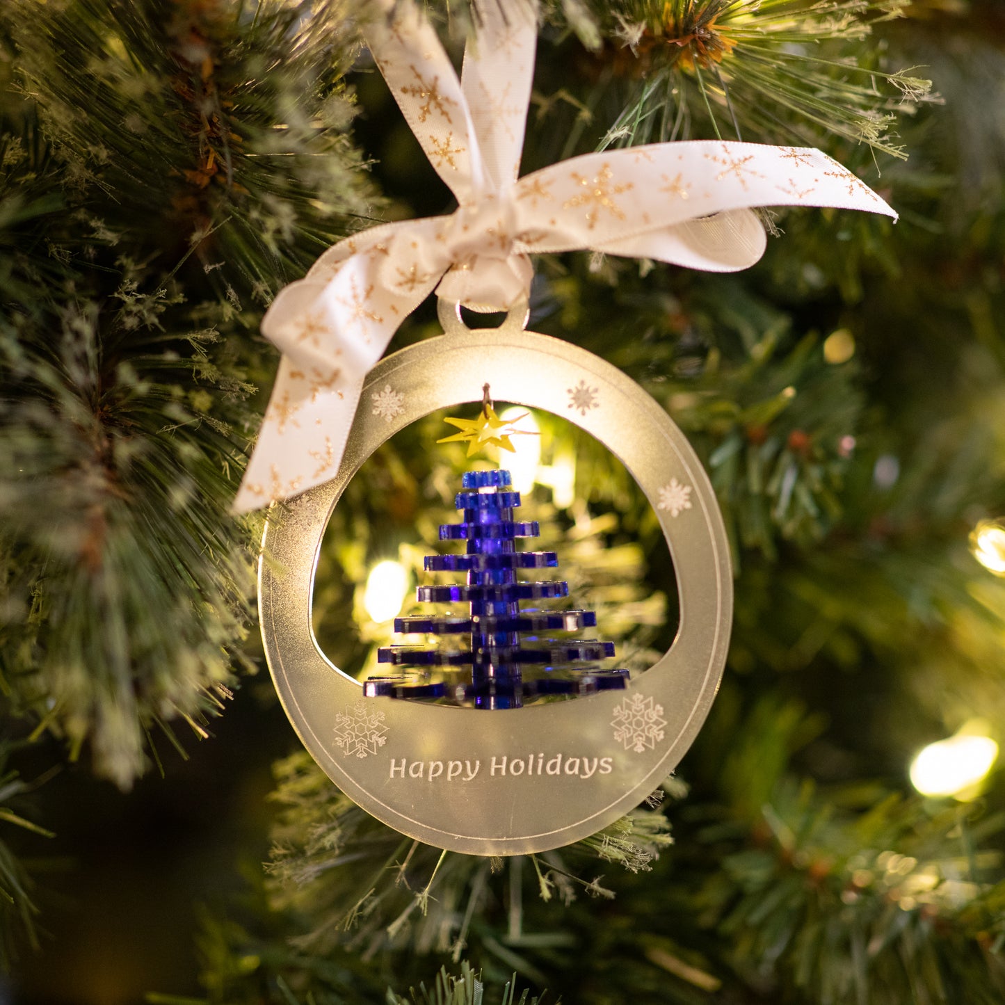 Sparkly Tree Ornament