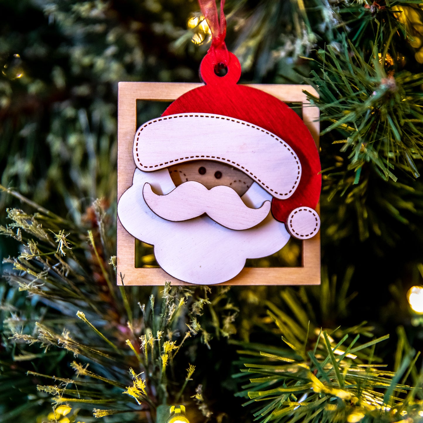 Santa Ornament