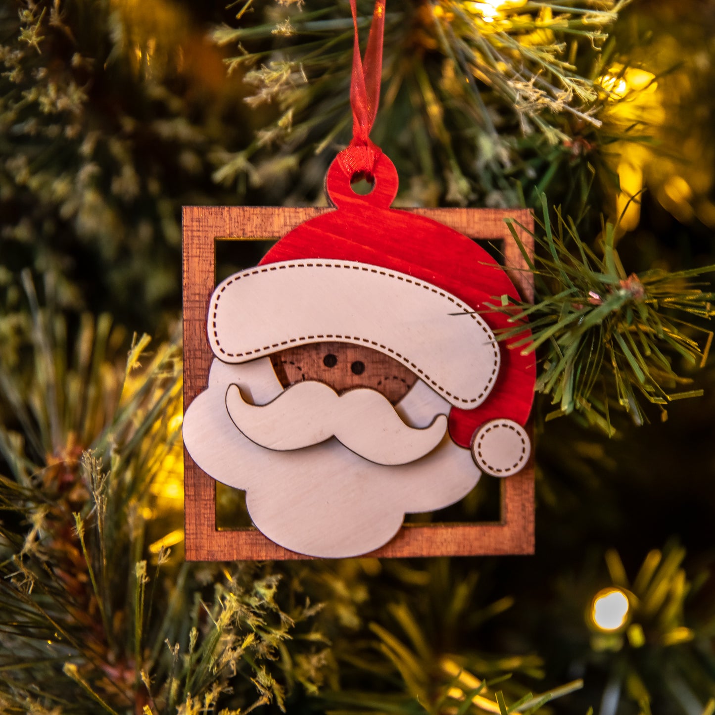 Santa Ornament