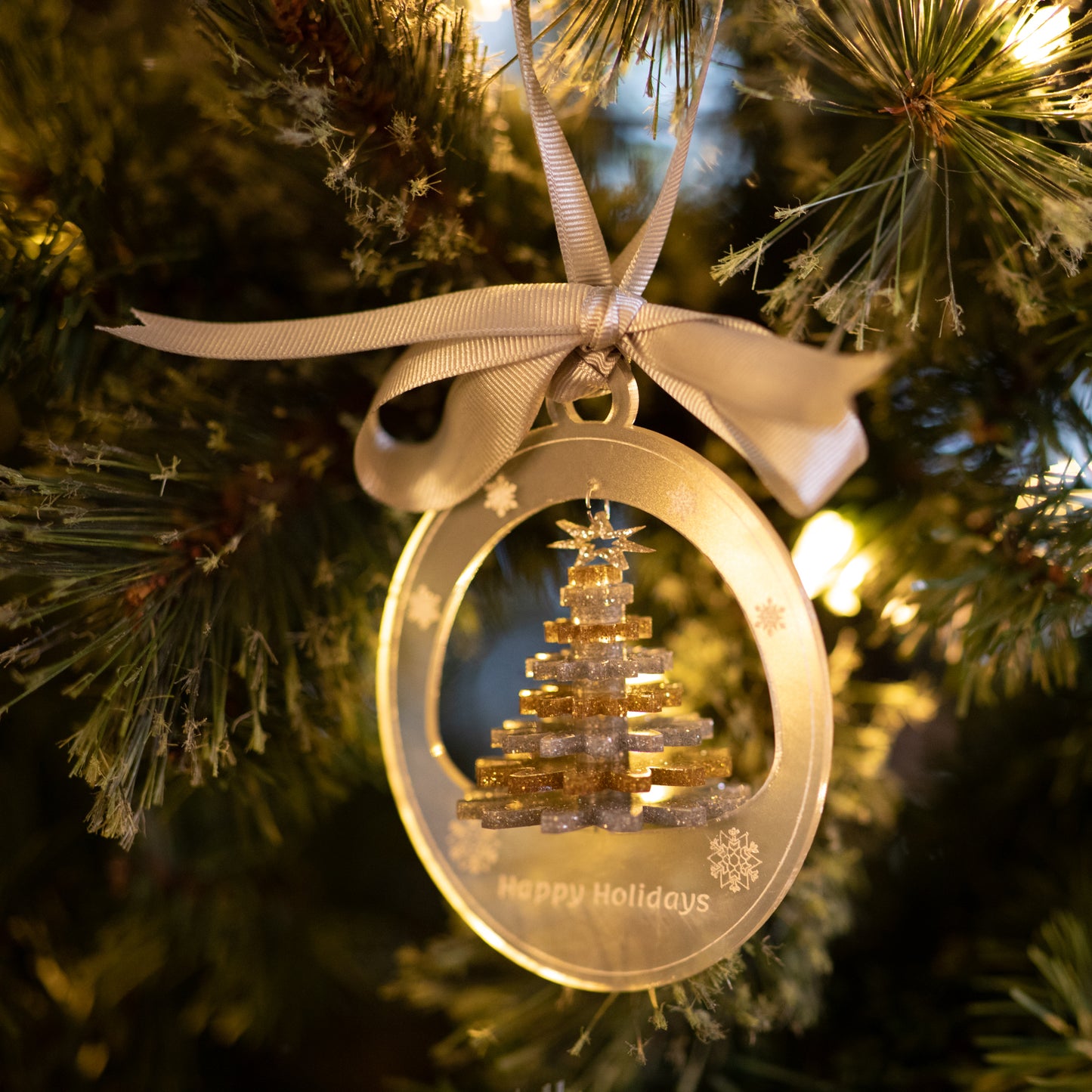 Sparkly Tree Ornament