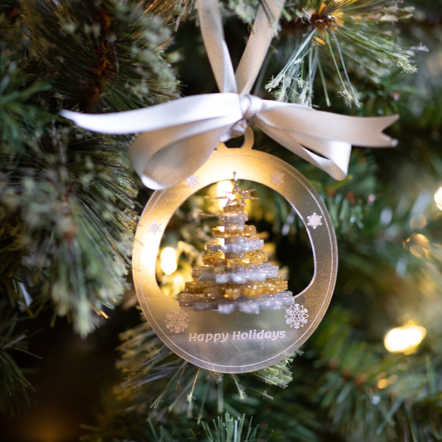 Sparkly Tree Ornament