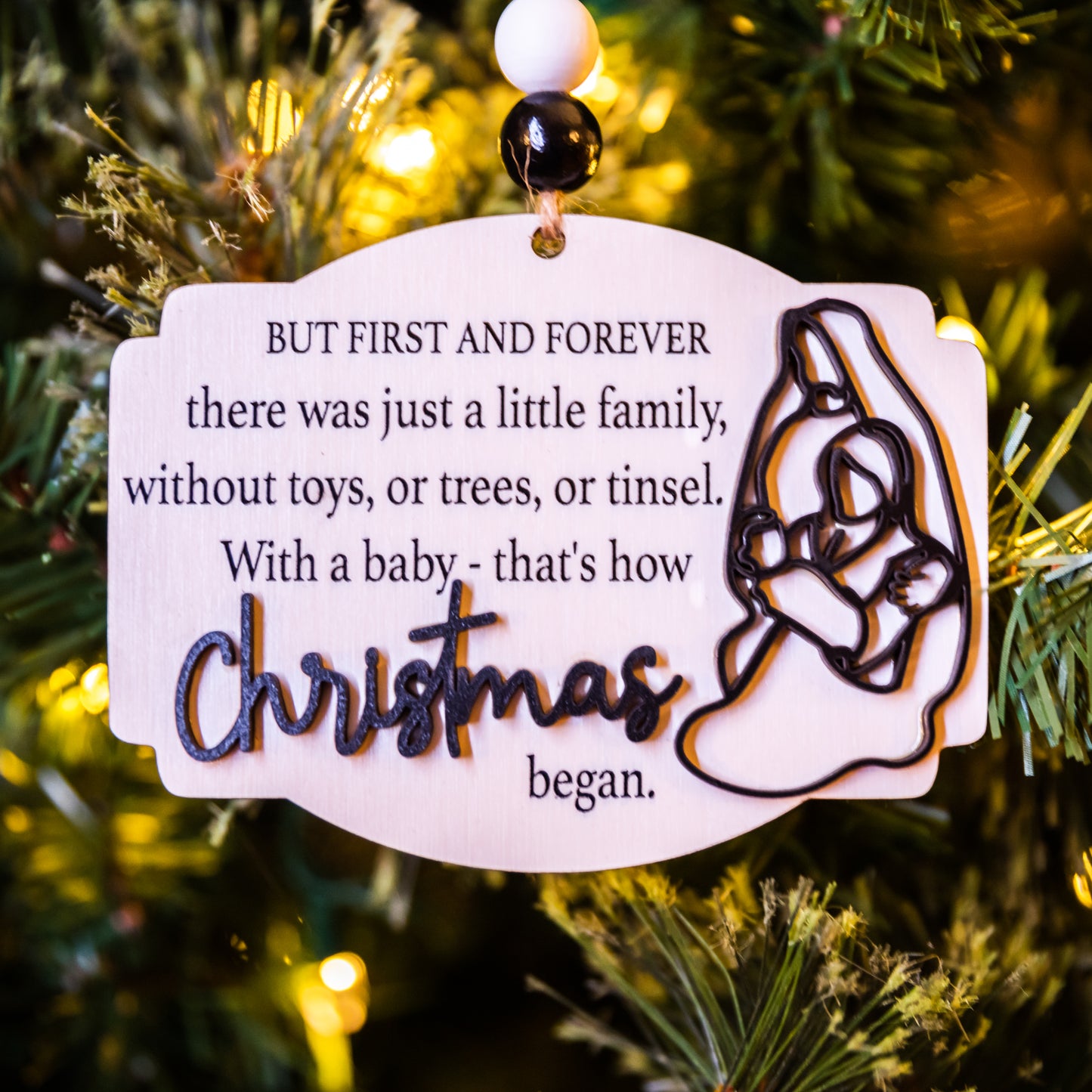 How Christmas Began Ornament