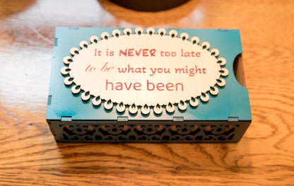 Intricate Box ("It is Never Too Late")