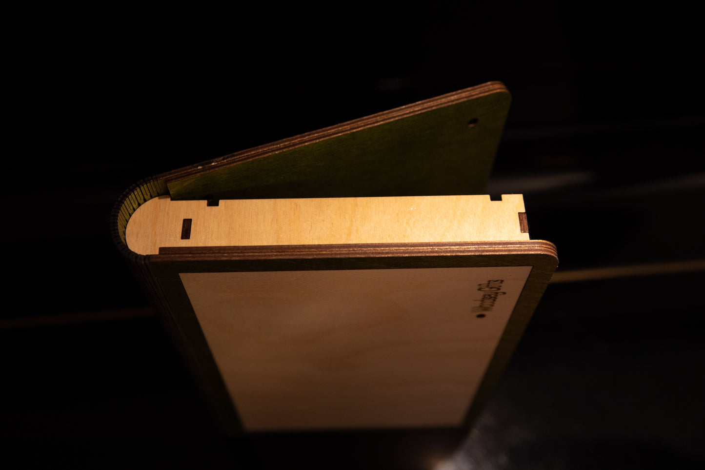 Book Box with a Curved hinge